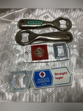 Canadian Beer Bottle Opener Lot Vintage Collectible